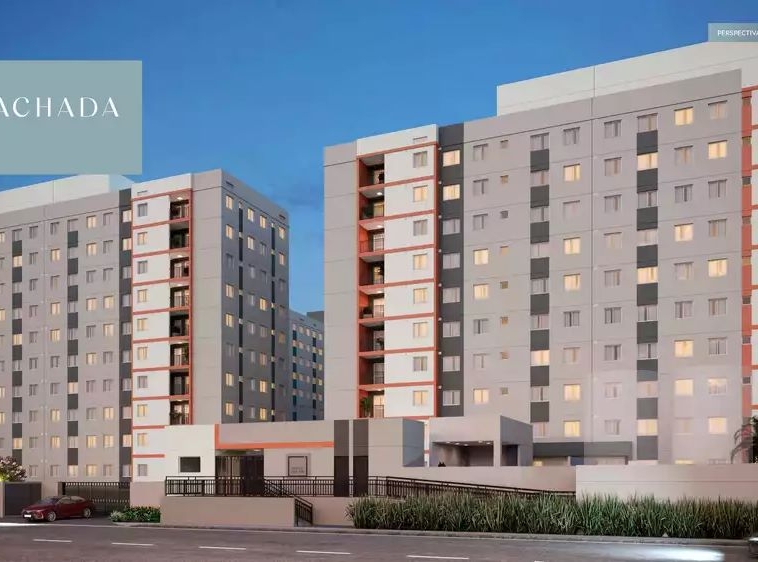 » Cury Cidade Jaguaré 2 Dorms 34,88m² à 43,44m² Sacada e Vaga